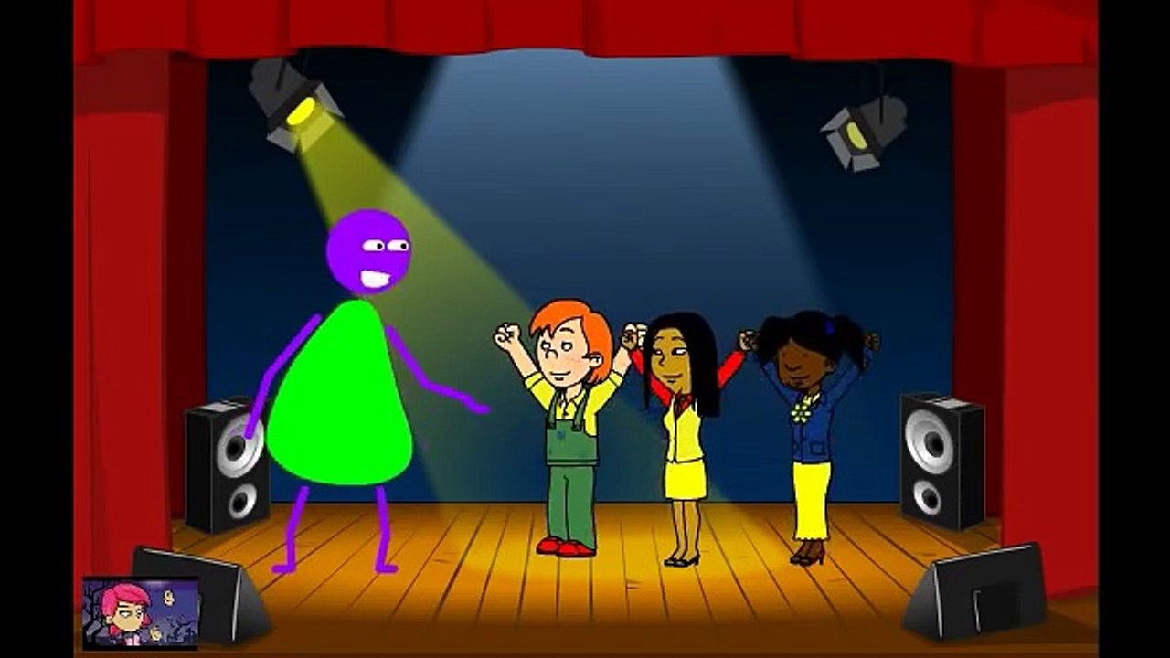 Caillou Kills Barney and Gets Grounded