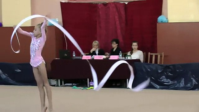 Любас Аріна (лента) 07.02.2016 Художественная гимнастика. Чемпионат Черниговской области