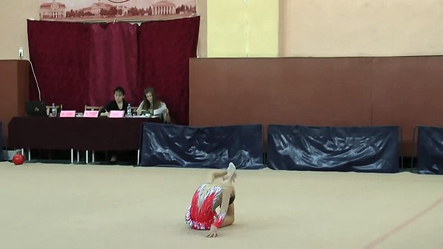 Максименко Марина (БП) 06.02.2016 Художественная гимнастика. Чемпионат Черниговской области