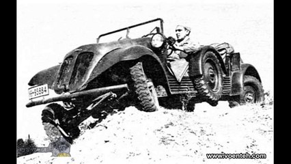 Photos museum of military equipment World War II vintage cars from Germany Mercedes-Benz