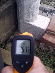 rocket stove cast heat temps