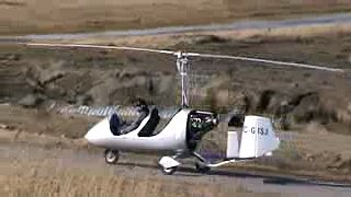 MTO Sport Autogyro Gyrocopter Taxiing, Pre Rotation and Extremely Short Takeoff Run CSU3