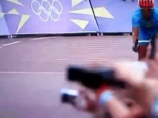 Победа Винокурова в Лондоне 2012 по велоспорту