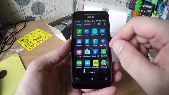 Обзор Asus zenfone 4 (A400CG)