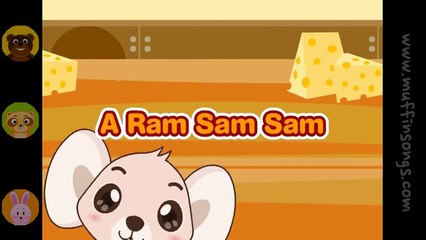 A Ram Sam Sam | Family Sing Along - Muffin Songs