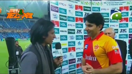 Tezabi Totay - Misbah Hilarious Reply after Winning PSL Final