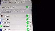 iOS 9 Beta - Browsing through menus