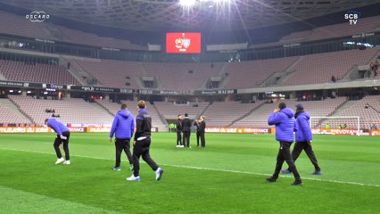 L'avant-match Nice-Bastia