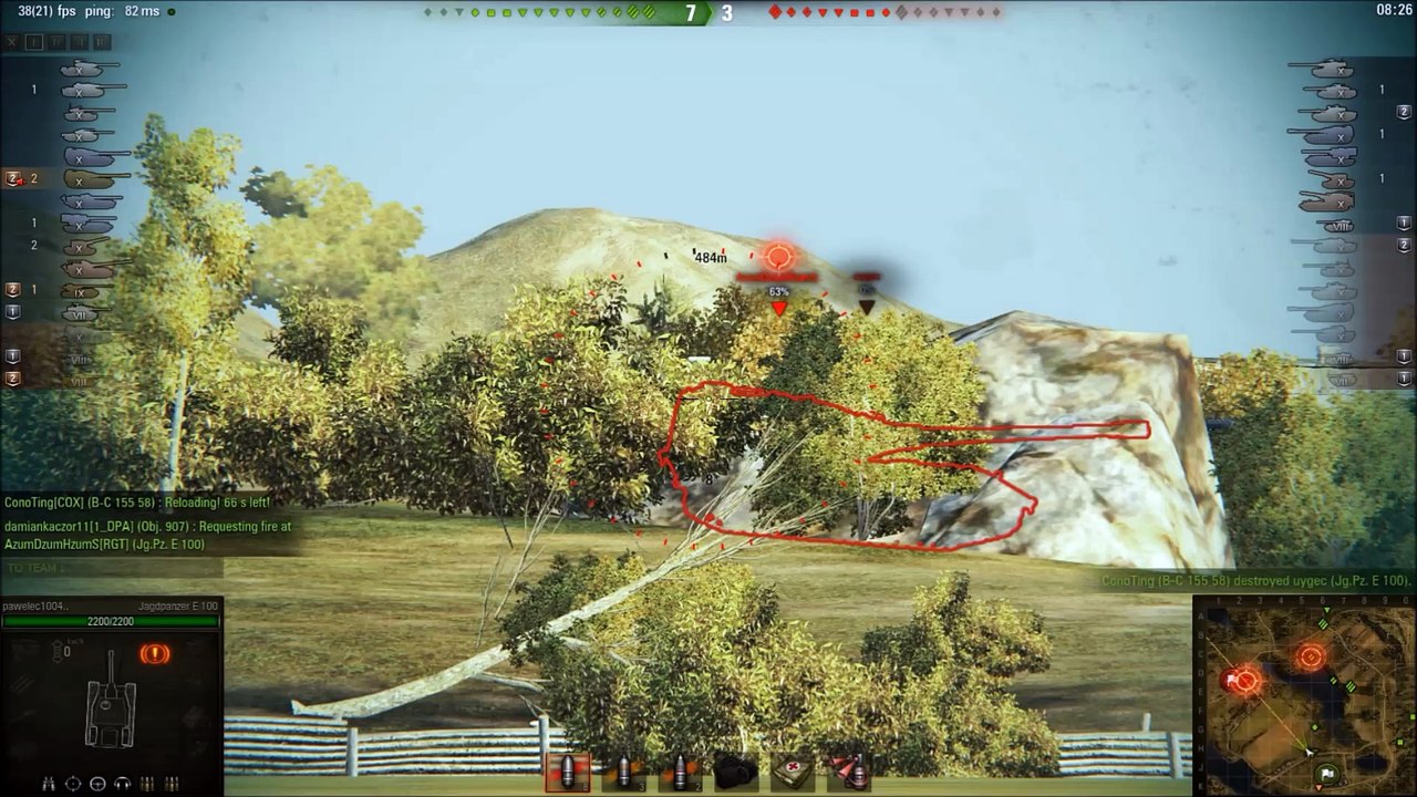 World of tanks , Hard carry #24