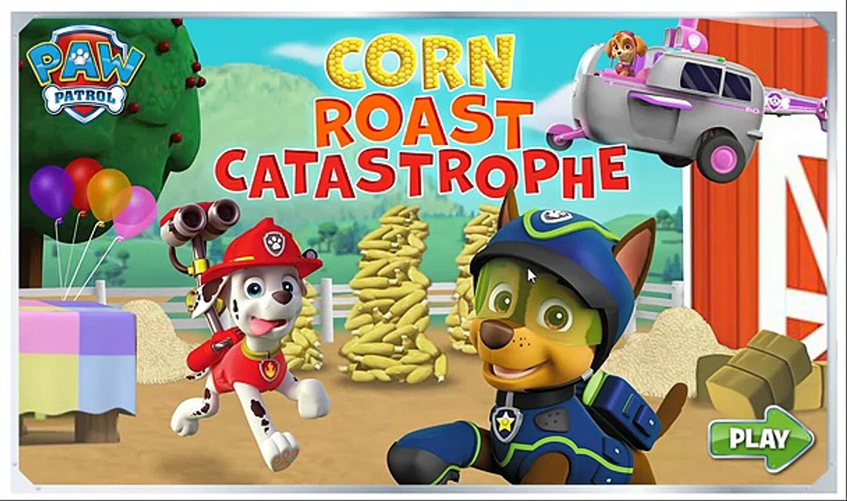 смотреть щенячий патруль игра проблемы с поп корном