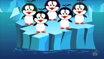 Five little penguins | Nursery Rhyme And Lyrics | Kids TV
