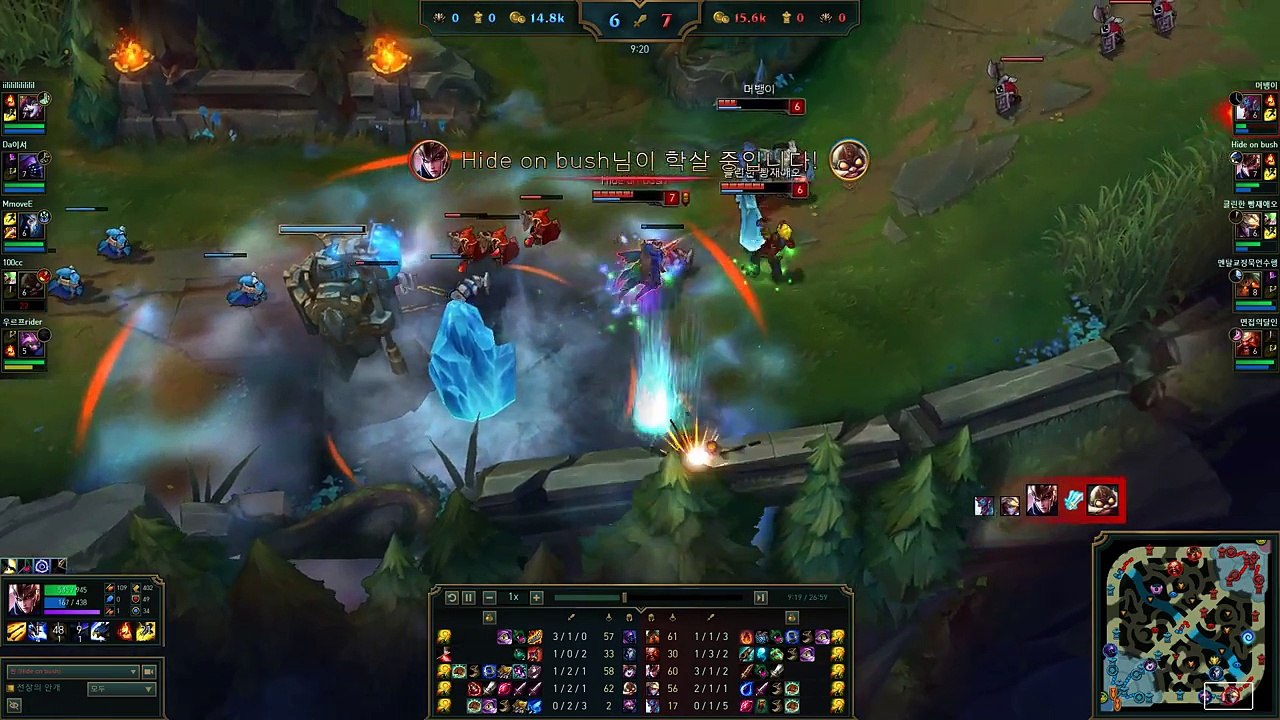 League of Legends - SKT T1 Faker - Quinn vs Lulu - KR LOL Challenger 494LP