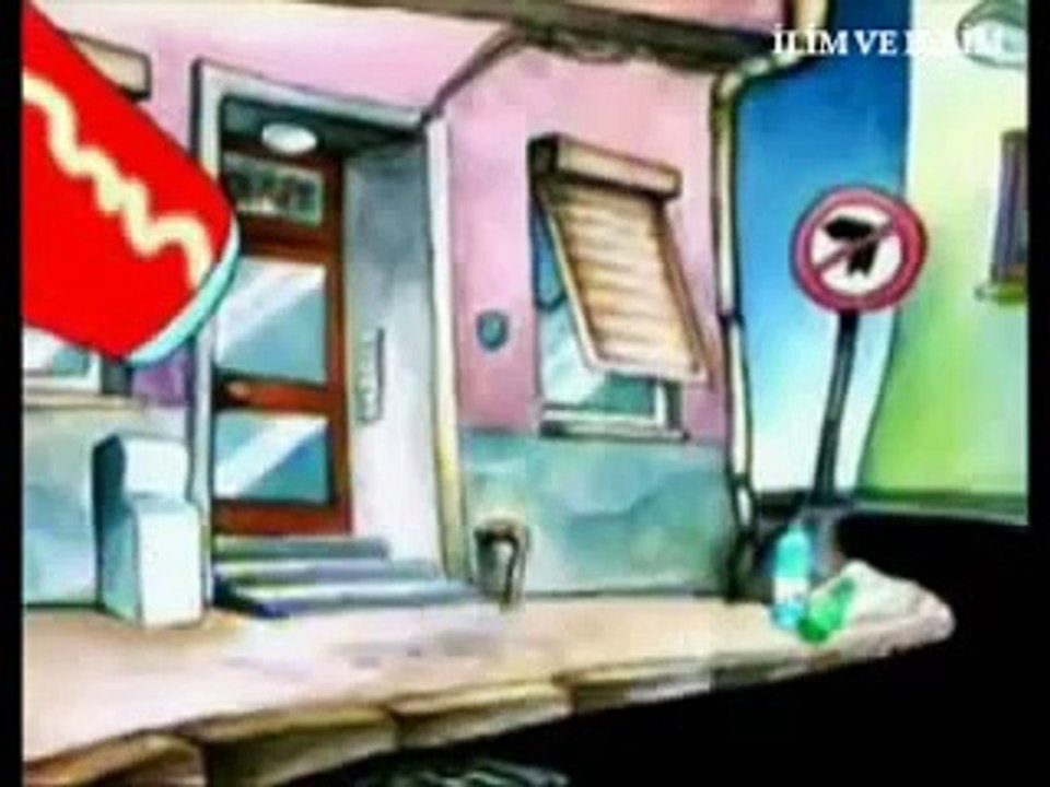 ÇÖPLER geri dönüşüm animasyon