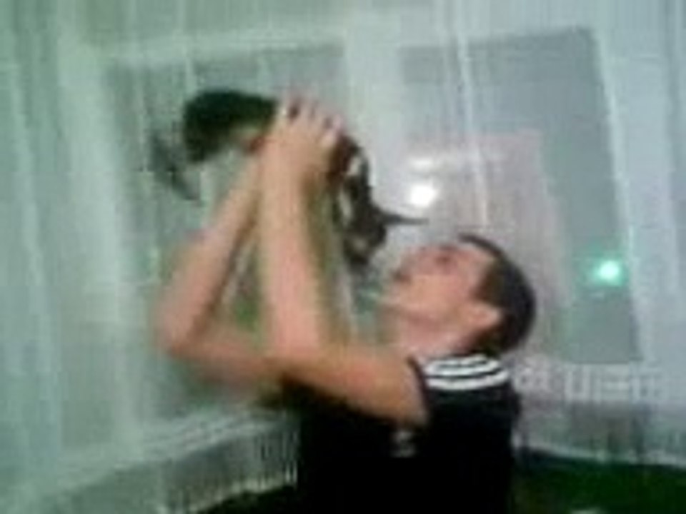 How to inflate dog like a balloon