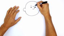 How to Draw Charlie Brown (Peanuts)- Easy Art Lesson