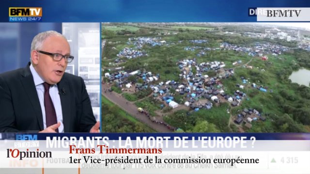 Jungle de Calais - Timmermans (Commission européenne) : « Je soutiens l’opération de B. Cazeneuve »