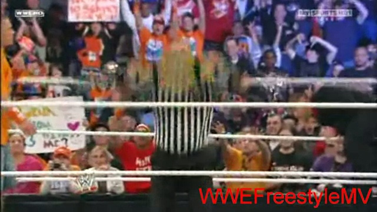 John Cena vs. Batista - Extreme Rules 2010 - Last Man Standing Match Highlights -HD-