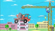 ✔ Compilation of Crane at the construction site with Excavator For kids. Cars Cartoons / 50 Episode