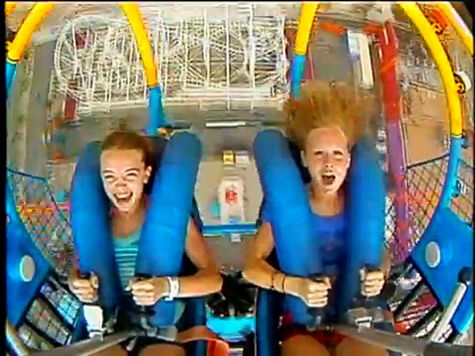 Sling Shot ride at Coney Island