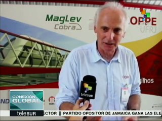 Brasil desarrolla su primer tren de levitación magnética
