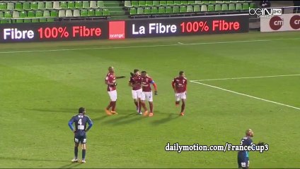 Habibou Diallo Goal HD - Metz 1-1 Brest  - 26-02-2016