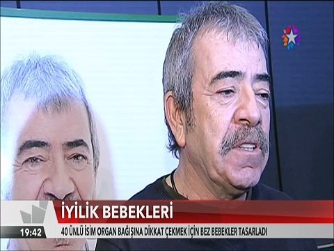 Ünlü Sanatçılar Organ Bağışına dikkat çekmek için iyilik bebekleri yaptı