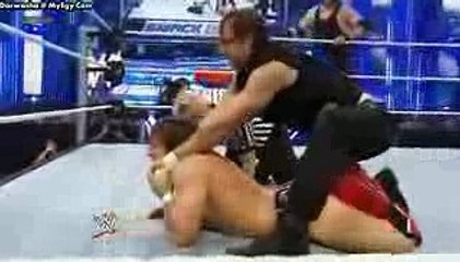 Randy orton  & Team Hell No   defeated  The Shield  on SmackDown 6-14-2013