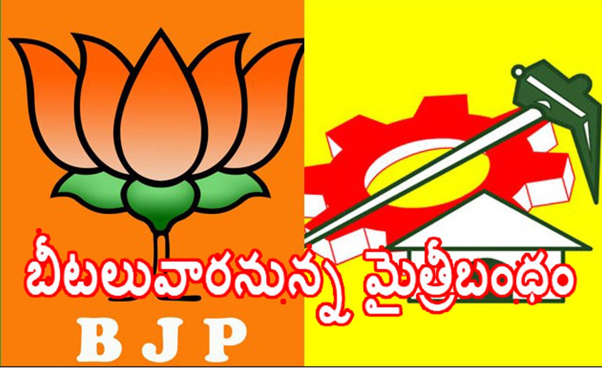 TDP and BJP relationship is in problems