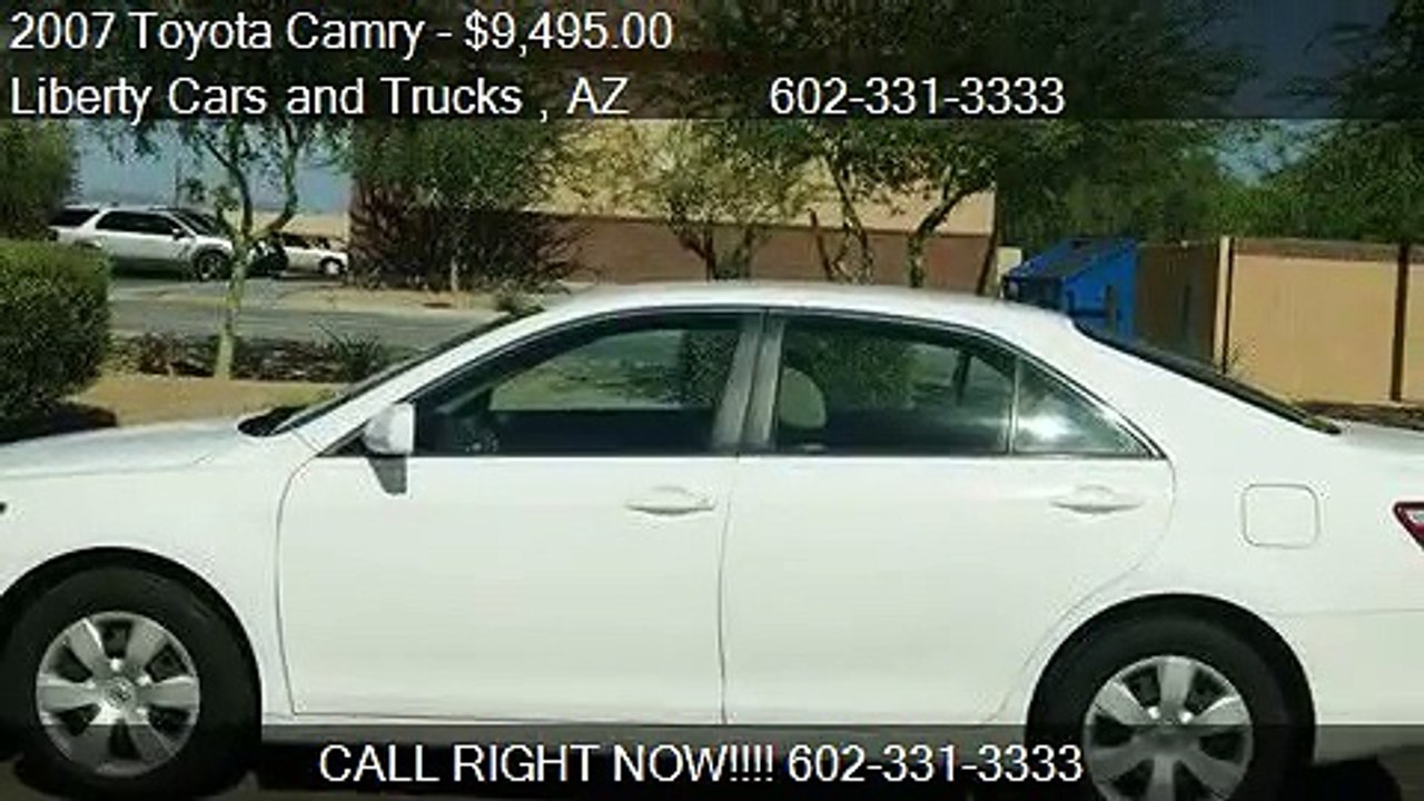 2007 Toyota Camry LE 4dr Sedan