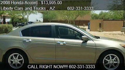 2008 Honda Accord EX V6 Sedan