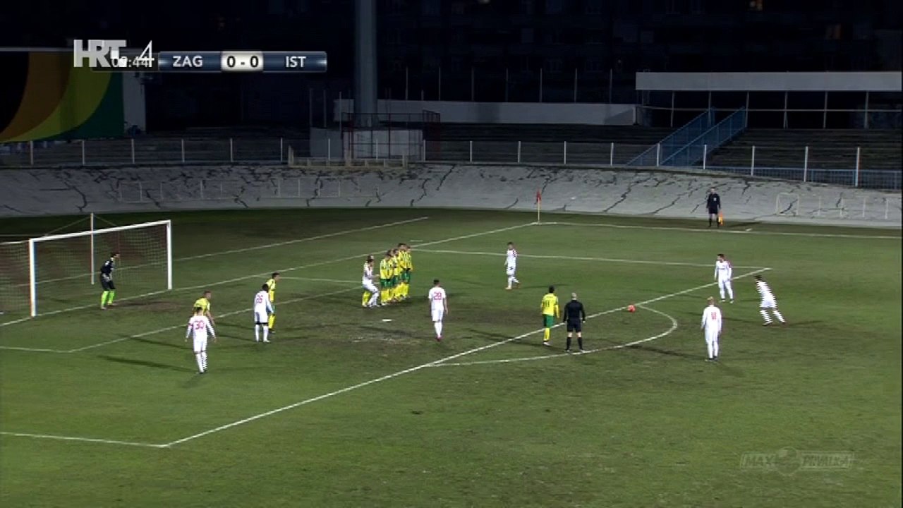 Zagreb - Istra 1961 1-1, golovi, 26.02.2016. HD