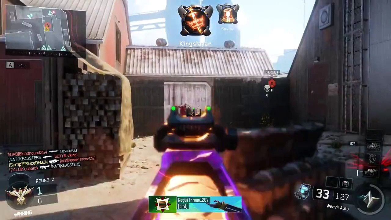 Weevil smg killing spree black ops 3 HD