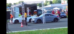 Audi TT RS vs PORSCHE 911 GT3 Drag Race Viertelmeile Beschleunigungsrennen Acceleration  14 Mile