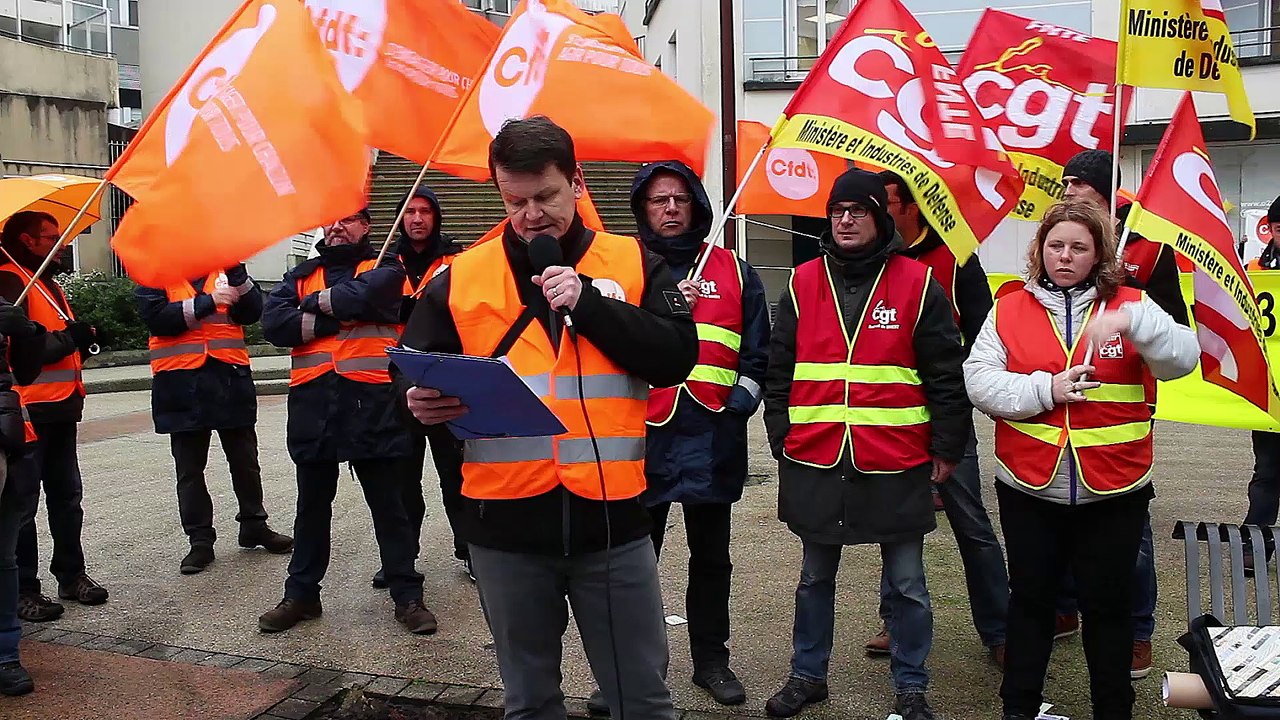 400 salariés de DCNS dans les rues de Brest