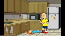 Caillou Knocks out rosie and gets grounded