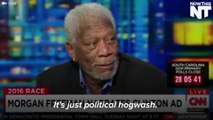 Morgan Freeman Endorses Hillary Clinton