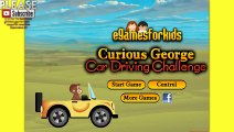 Curious George Car Racing Game for kids # Play disney Games # Watch Cartoons