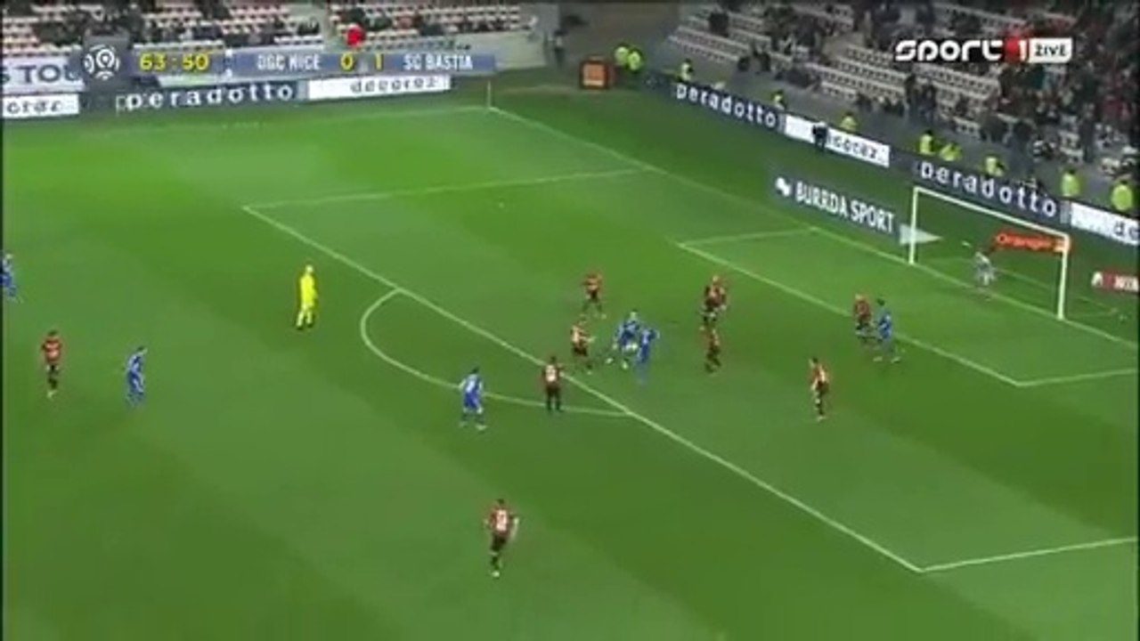 NICE BASTIA ALL GOALS