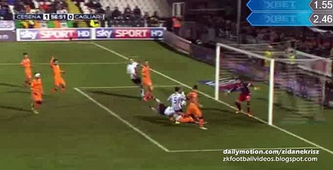 1-0 Stefano Sensi Goal HD - Cesena 1-0 Cagliari 26.02.2016 HD