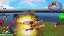 Snoopy Vs The Red Baron Walkthrough - PART 1 (Game With Planes For Kids)