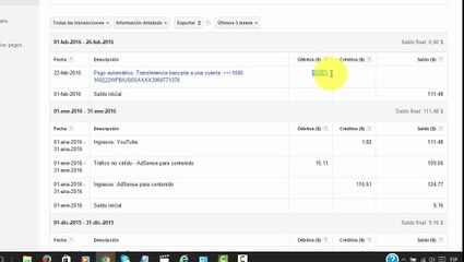 Pruebas de Ganancias con Google Adsense
