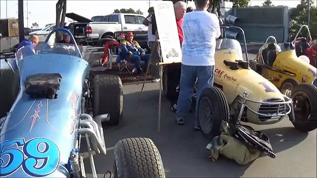 Vintage Sprint Cars & Midget Racers Salute to Indy May 24, 2014 @ Perris Auto Speedway