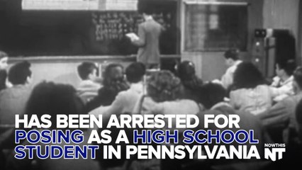 A Grown Man Was Caught Posing As A Teenager