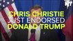 Christie Endorses Trump