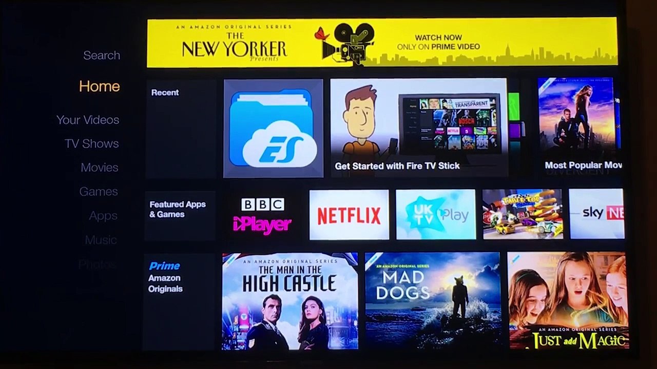 How to get the Kodi icon in your home screen Fire Stick