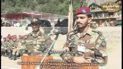 Pakistan - Turkey (Special Forces) Joint Training Exercise ATTATURK-VII-2011