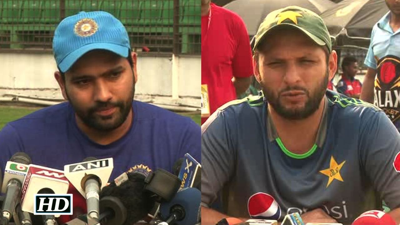Shahid Afridi vs Rohit Sharma War of Words India vs Pakistan Asia Cup 2016