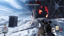 Sniping with a turret on Hoth.