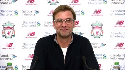 Jurgen Klopp's reaction to Europa League draw