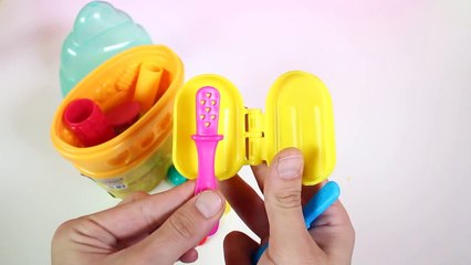 Play-Doh Sweet Shoppe Ice Cream Cone Container Craft Kit
